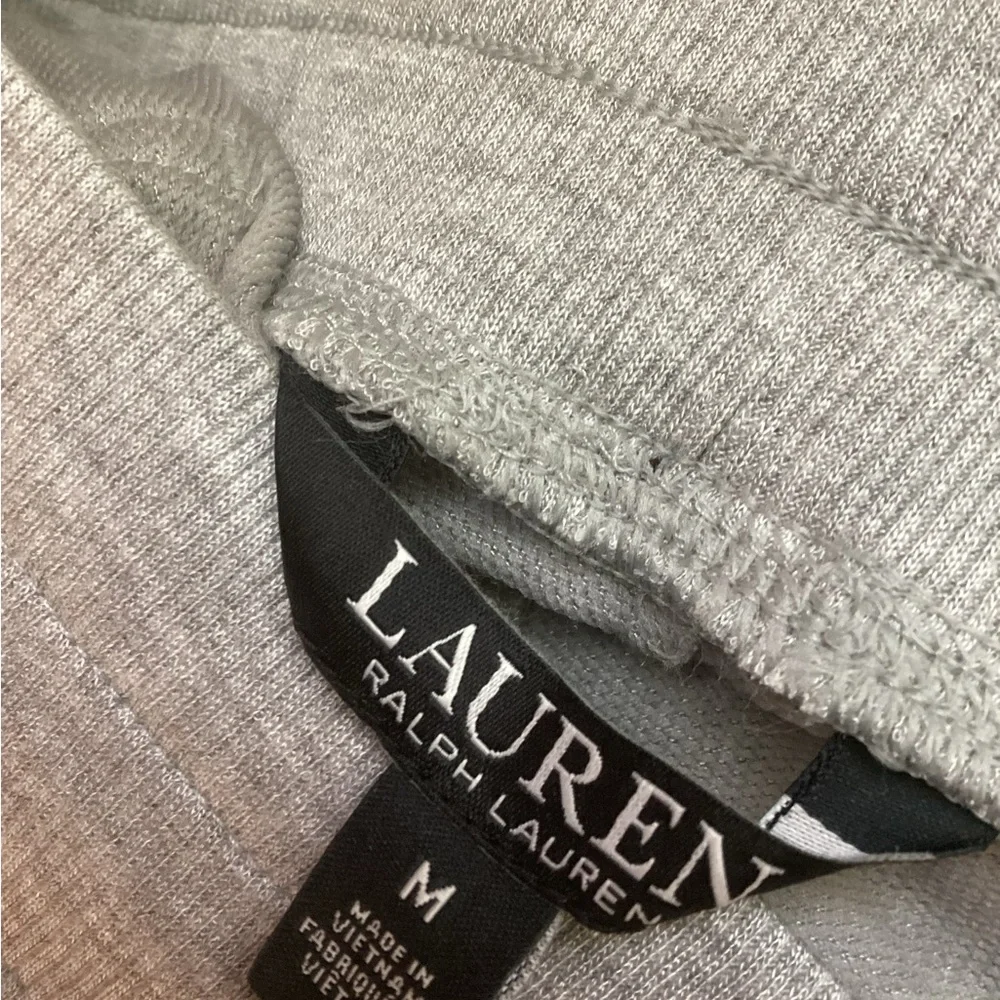 Ralph Lauren Super Soft Gray Jogger Pants, size Medium, NWT